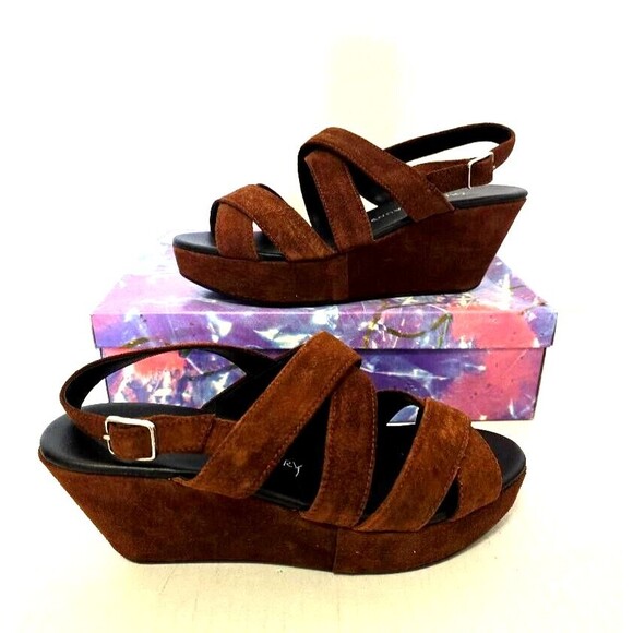 Chinese Laundry Sandals Leather Platform Paradox Retro Y2K 90s Style Siz… - Picture 2 of 11